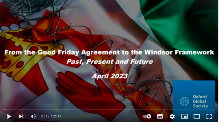 From the Good Friday Agreement to the Windsor Framework